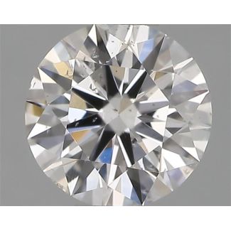 0.32 Carat Round E SI2 EX GIA Natural Diamond