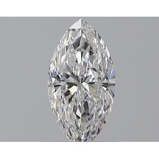 0.5 Carat Marquise D SI1 - EX VG GIA Natural Diamond