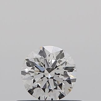 0.35 Carat Round F VS1 EX GIA Natural Diamond