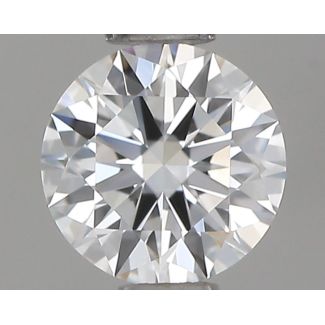 0.5 Carat Round G VVS1 EX GIA Natural Diamond