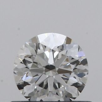 0.5 Carat Round F VVS1 VG EX GIA Natural Diamond