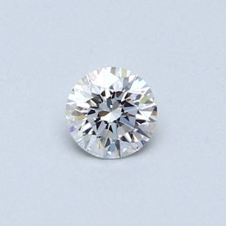 0.3 Carat Round D VS2 EX VG GIA Natural Diamond