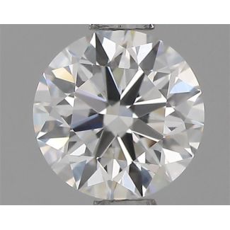 0.70 Carat Round G VVS2 EX GIA Natural Diamond