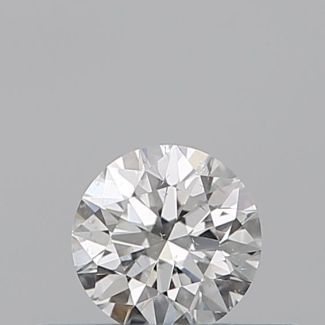 0.23 Carat Round D SI2 EX VG GIA Natural Diamond