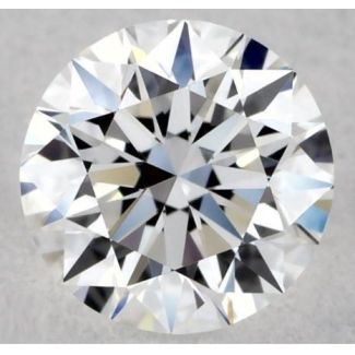 0.31 Carat Round E VVS1 EX GIA Natural Diamond