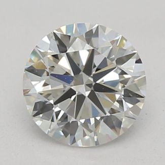 0.45 Carat Round F VS1 VG EX GIA Natural Diamond