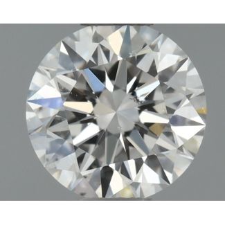 0.5 Carat Round E SI1 EX GIA Natural Diamond