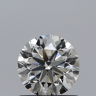 0.70 Carat Round I VS1 VG EX GIA Natural Diamond