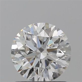 0.90 Carat Round F SI1 EX VG GIA Natural Diamond