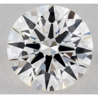 0.31 Carat Round H VVS1 EX GIA Natural Diamond