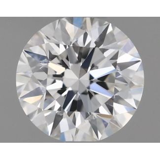 0.5 Carat Round G VVS1 EX VG GIA Natural Diamond