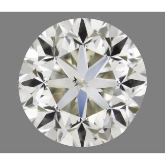 1.00 Carat Round J VS2 GD EX IGI Natural Diamond