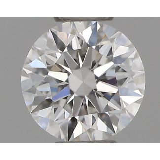 0.27 Carat Round F IF EX GIA Natural Diamond