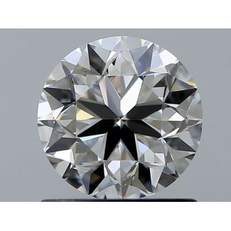 0.8 Carat Round F VVS2 VG EX GIA Natural Diamond