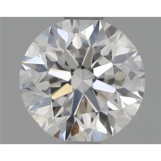 0.90 Carat Round D VS2 EX VG GIA Natural Diamond