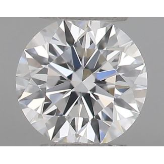 0.22 Carat Round E VVS1 EX GIA Natural Diamond