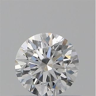 0.41 Carat Round E SI2 EX GIA Natural Diamond