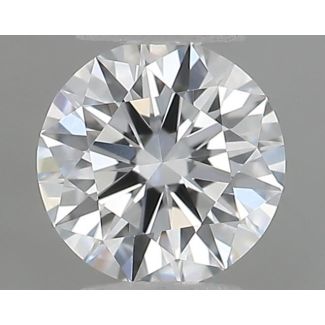 0.23 Carat Round E IF EX VG GIA Natural Diamond