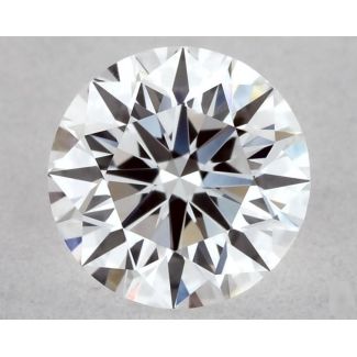 0.4 Carat Round D VVS2 EX VG GIA Natural Diamond