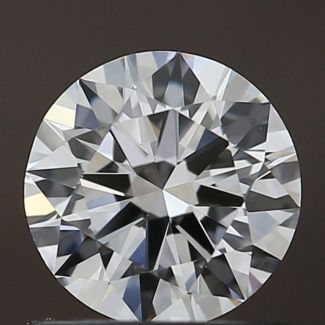 0.82 Carat Round E VVS2 EX GIA Natural Diamond