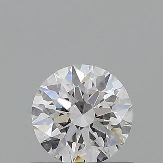 0.5 Carat Round E VVS1 EX GIA Natural Diamond