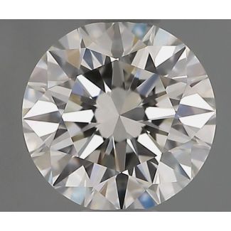 0.6 Carat Round H VS1 EX IGI Natural Diamond