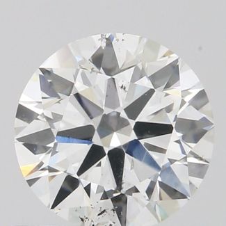 0.7 Carat Round F SI1 EX VG IGI Natural Diamond