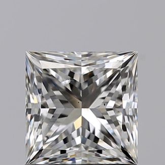 1.01 Carat Princess H SI1 - EX VG GIA Natural Diamond