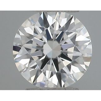 0.21 Carat Round F VVS2 EX GIA Natural Diamond