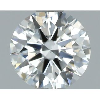 0.56 Carat Round E VS1 EX GIA Natural Diamond