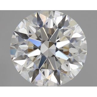 1.02 Carat Round H VVS1 EX GIA Natural Diamond