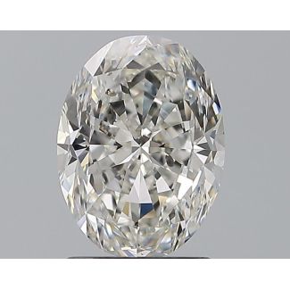 1.7 Carat Oval G SI2 - EX GIA Natural Diamond