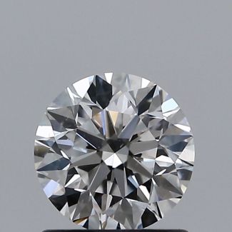 0.82 Carat Round E SI1 EX GIA Natural Diamond