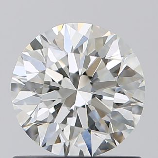 0.9 Carat Round G VVS2 EX IGI Natural Diamond