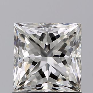 1.00 Carat Princess I VS1 - EX VG GIA Natural Diamond