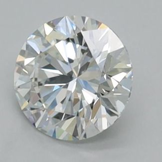 0.41 Carat Round G VVS2 EX GIA Natural Diamond