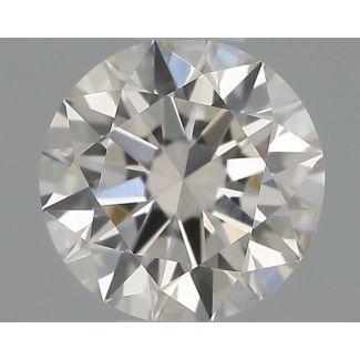 0.35 Carat Round H VS2 EX GIA Natural Diamond