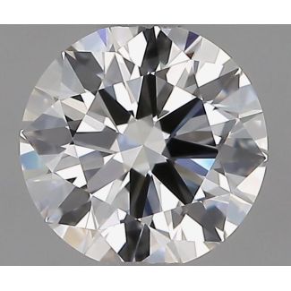 0.9 Carat Round F VVS2 EX GIA Natural Diamond