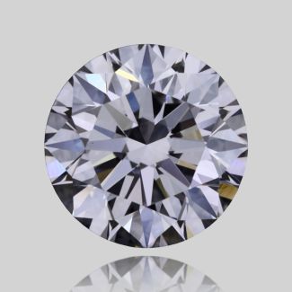 0.6 Carat Round F VS1 EX GIA Natural Diamond