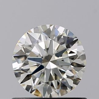 0.62 Carat Round K VVS1 VG GD GIA Natural Diamond