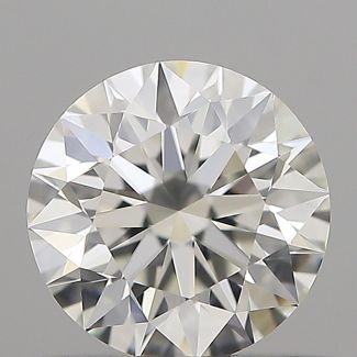 0.54 Carat Round H IF EX GIA Natural Diamond