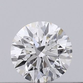 0.18 Carat Round F SI2 EX GIA Natural Diamond