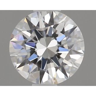 0.33 Carat Round D IF EX GIA Natural Diamond