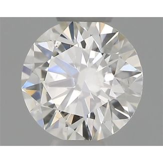 0.32 Carat Round G SI2 EX GIA Natural Diamond