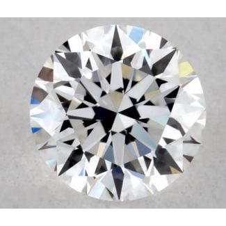 0.31 Carat Round E VVS1 EX VG GIA Natural Diamond