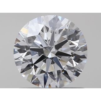 0.81 Carat Round D SI1 EX GIA Natural Diamond