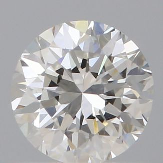 0.50 Carat Round H VVS2 VG EX GIA Natural Diamond