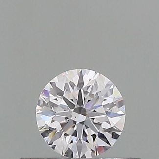 0.31 Carat Round D VS2 EX GIA Natural Diamond