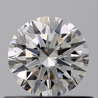 0.46 Carat Round J SI1 VG GIA Natural Diamond