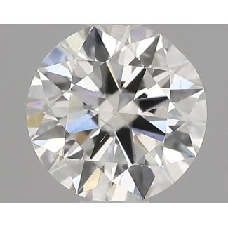 0.5 Carat Round H SI1 EX VG GIA Natural Diamond